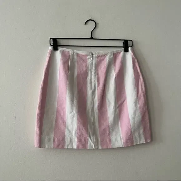 Madewell Gamine Mini Skirt in Cara Stripe - Picture 3 of 4